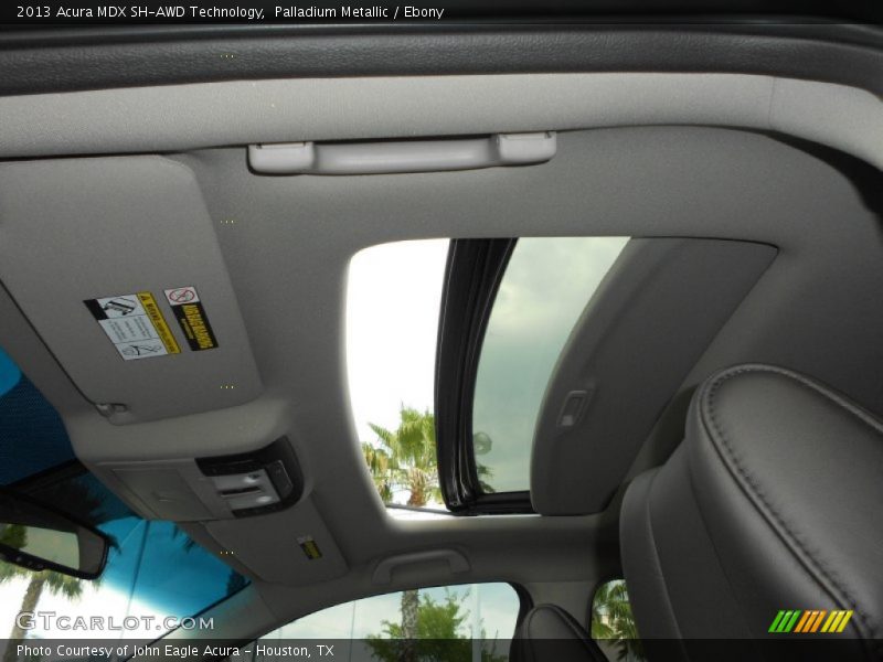 Palladium Metallic / Ebony 2013 Acura MDX SH-AWD Technology