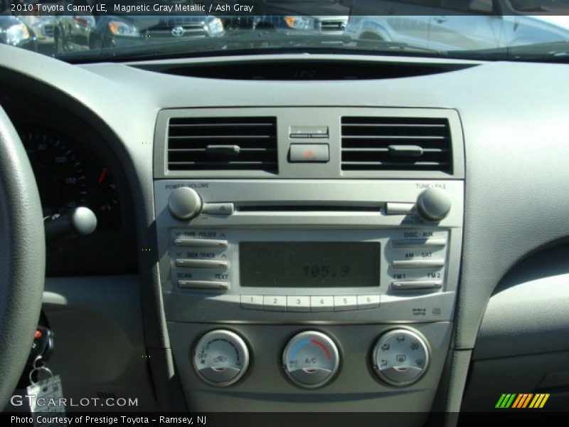 Magnetic Gray Metallic / Ash Gray 2010 Toyota Camry LE