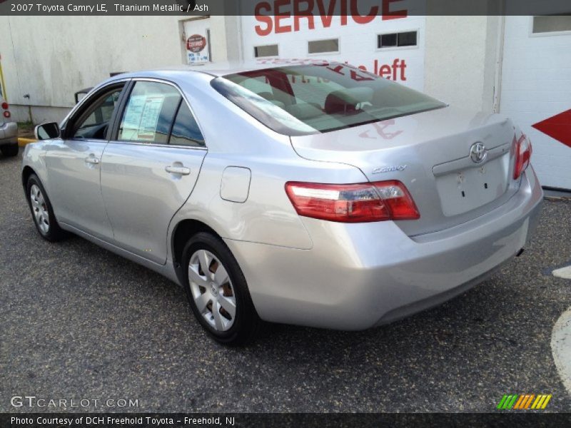Titanium Metallic / Ash 2007 Toyota Camry LE