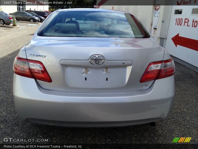 Titanium Metallic / Ash 2007 Toyota Camry LE