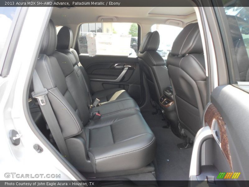 Rear Seat of 2013 MDX SH-AWD Advance