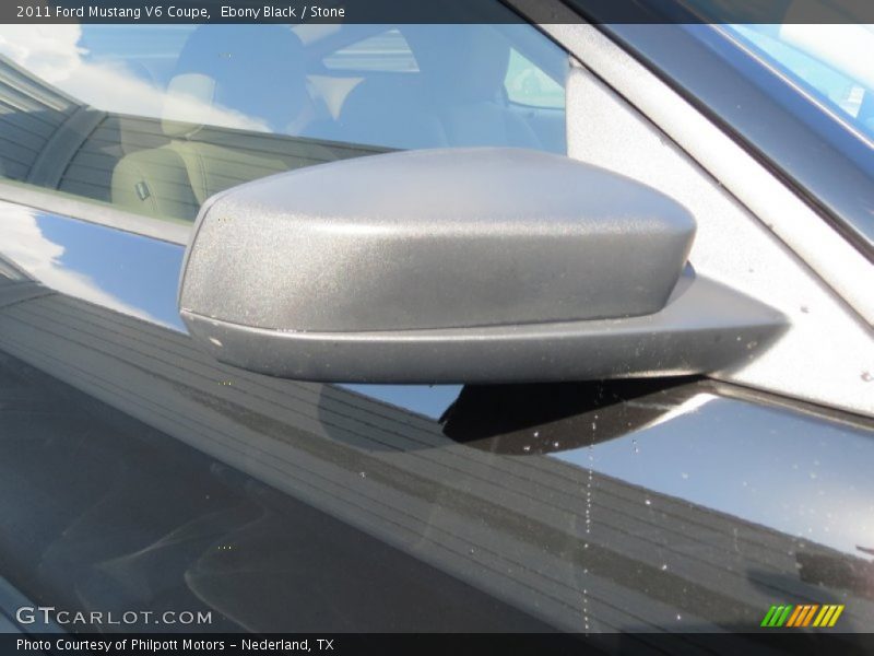 Ebony Black / Stone 2011 Ford Mustang V6 Coupe