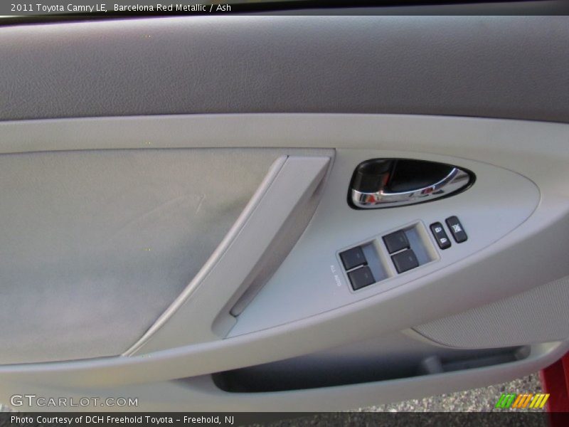 Barcelona Red Metallic / Ash 2011 Toyota Camry LE
