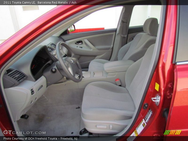 Barcelona Red Metallic / Ash 2011 Toyota Camry LE