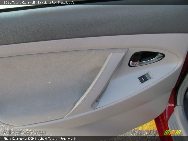 Barcelona Red Metallic / Ash 2011 Toyota Camry LE