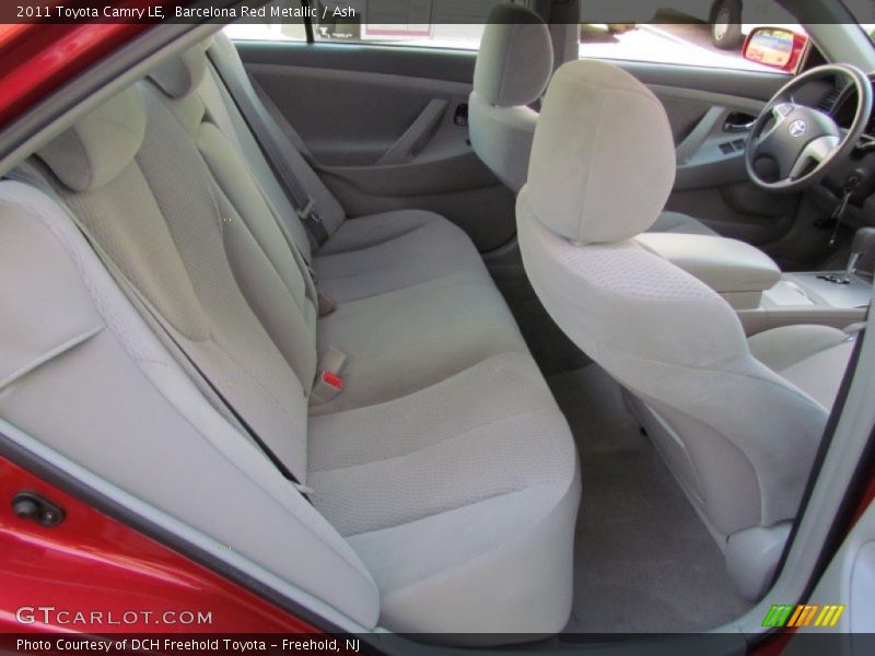 Barcelona Red Metallic / Ash 2011 Toyota Camry LE