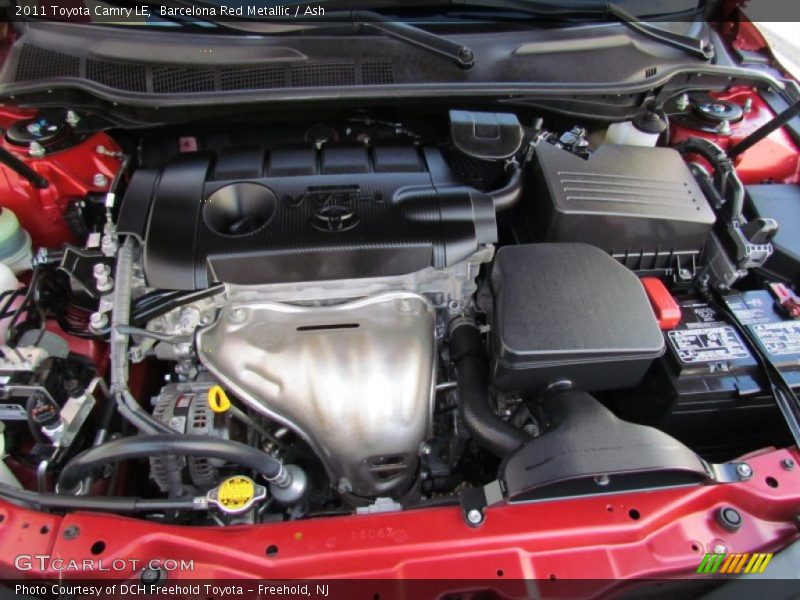 Barcelona Red Metallic / Ash 2011 Toyota Camry LE