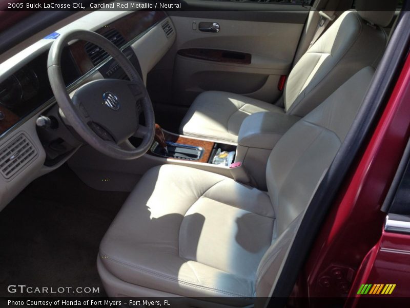 Cardinal Red Metallic / Neutral 2005 Buick LaCrosse CXL