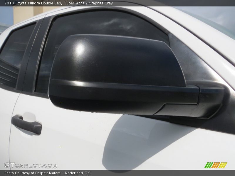Super White / Graphite Gray 2010 Toyota Tundra Double Cab