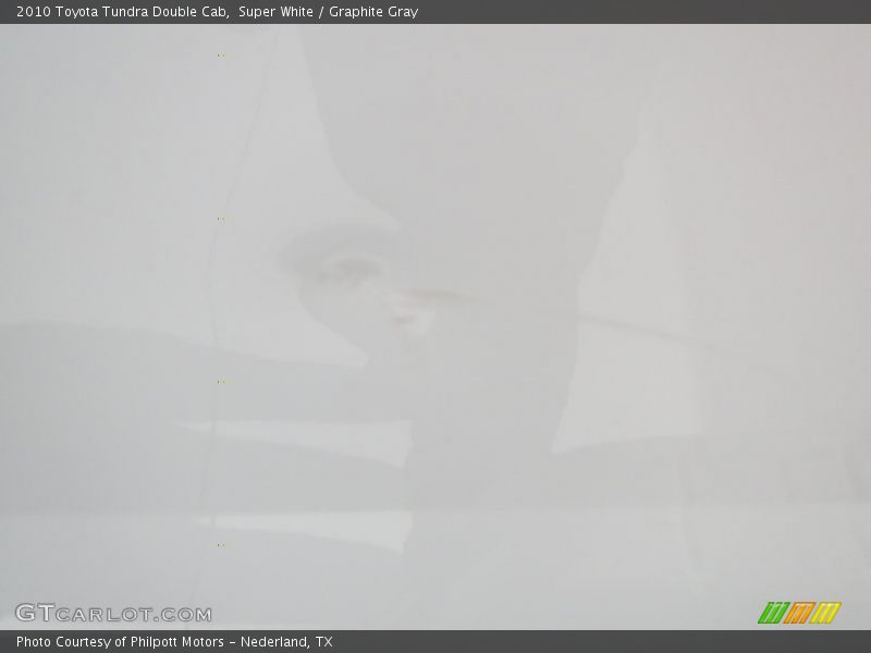 Super White / Graphite Gray 2010 Toyota Tundra Double Cab