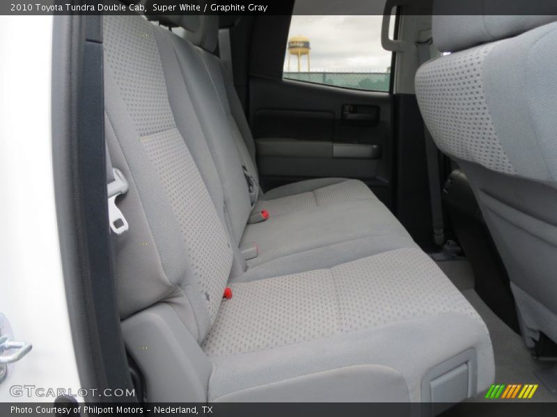 Super White / Graphite Gray 2010 Toyota Tundra Double Cab