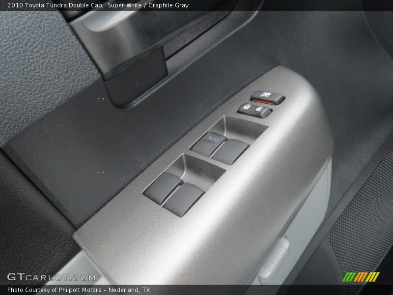 Super White / Graphite Gray 2010 Toyota Tundra Double Cab