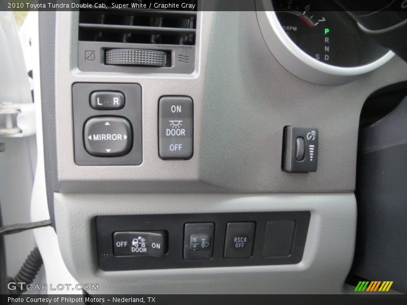 Super White / Graphite Gray 2010 Toyota Tundra Double Cab