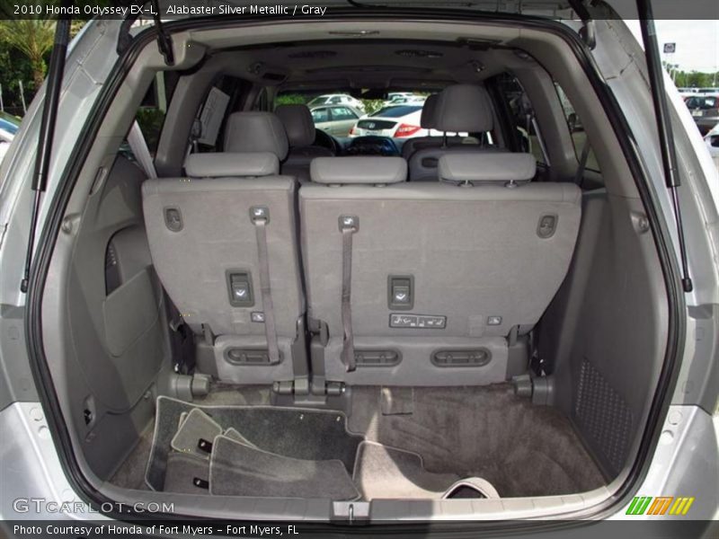 Alabaster Silver Metallic / Gray 2010 Honda Odyssey EX-L