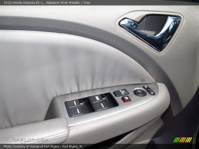 Alabaster Silver Metallic / Gray 2010 Honda Odyssey EX-L