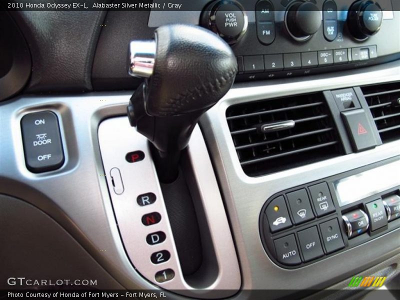 Alabaster Silver Metallic / Gray 2010 Honda Odyssey EX-L