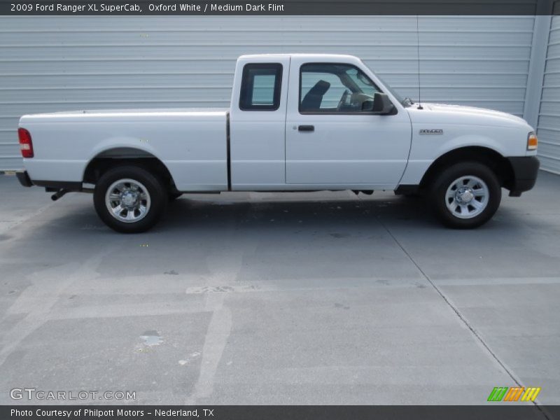 Oxford White / Medium Dark Flint 2009 Ford Ranger XL SuperCab