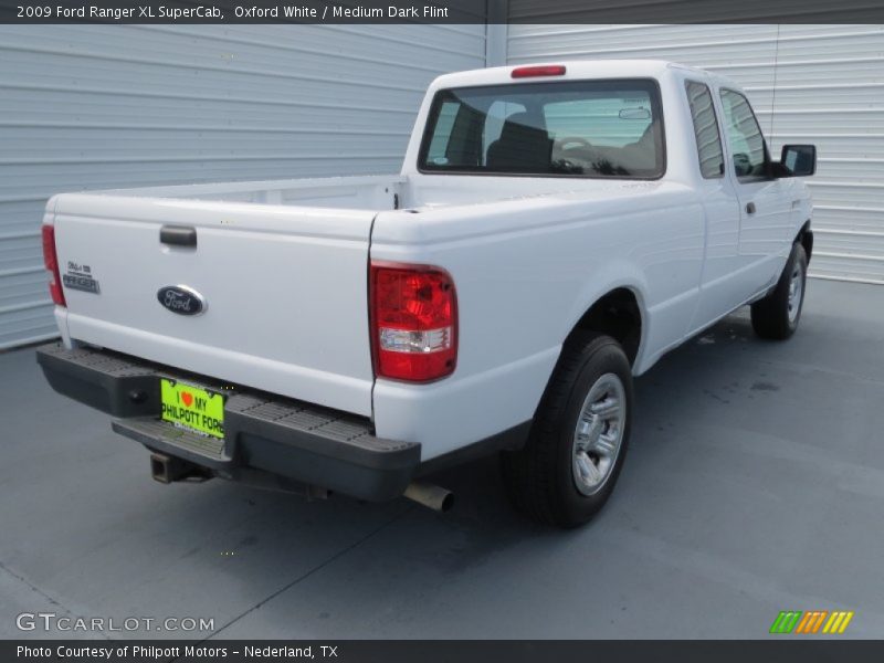 Oxford White / Medium Dark Flint 2009 Ford Ranger XL SuperCab