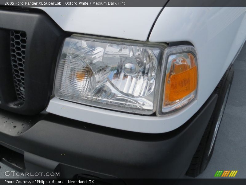 Oxford White / Medium Dark Flint 2009 Ford Ranger XL SuperCab