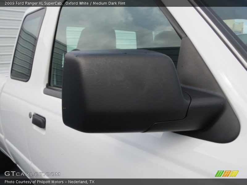 Oxford White / Medium Dark Flint 2009 Ford Ranger XL SuperCab