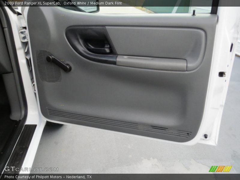 Oxford White / Medium Dark Flint 2009 Ford Ranger XL SuperCab