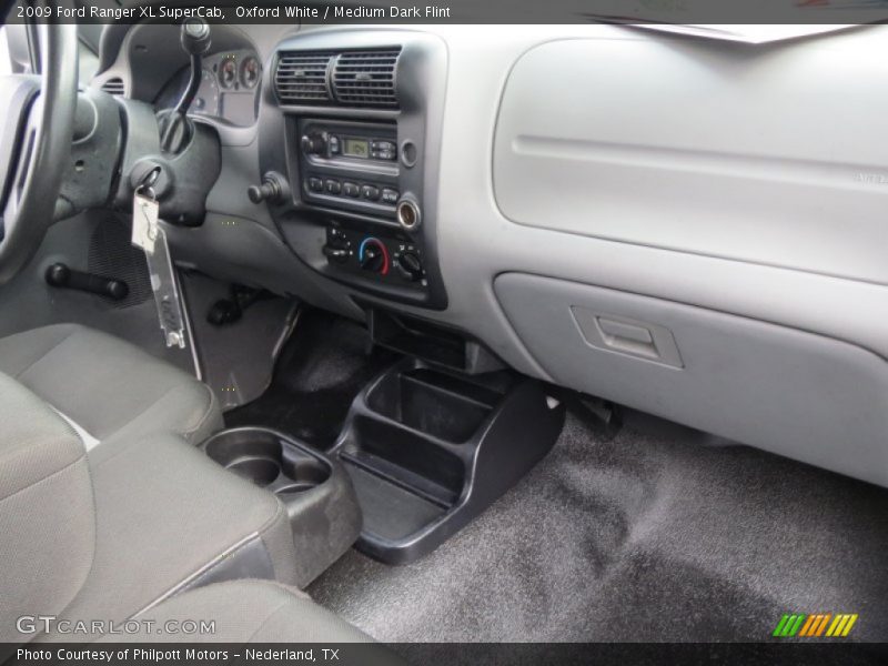 Oxford White / Medium Dark Flint 2009 Ford Ranger XL SuperCab