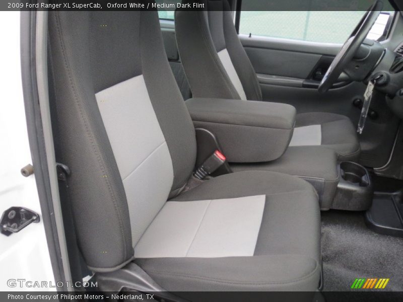 Oxford White / Medium Dark Flint 2009 Ford Ranger XL SuperCab