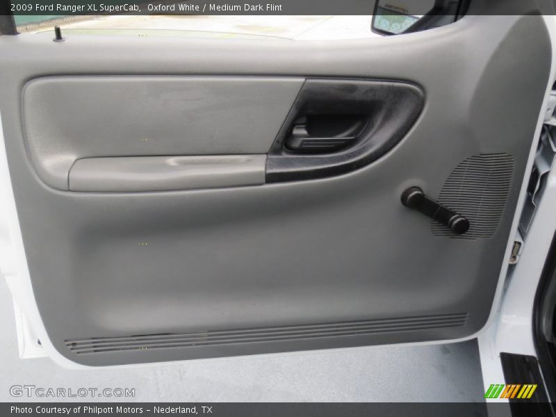 Oxford White / Medium Dark Flint 2009 Ford Ranger XL SuperCab