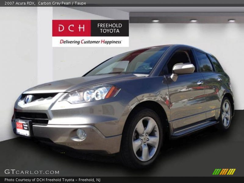 Carbon Gray Pearl / Taupe 2007 Acura RDX