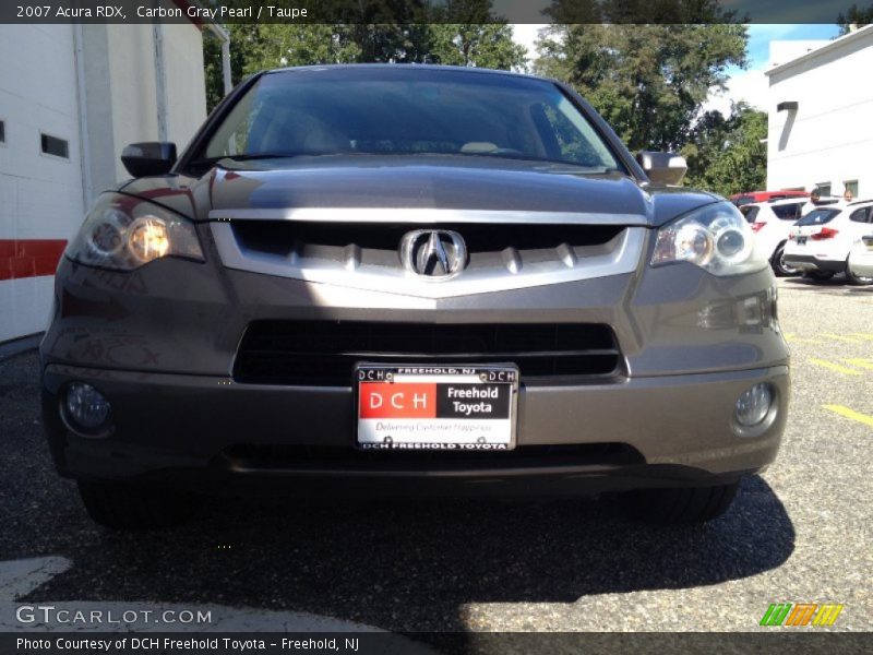 Carbon Gray Pearl / Taupe 2007 Acura RDX