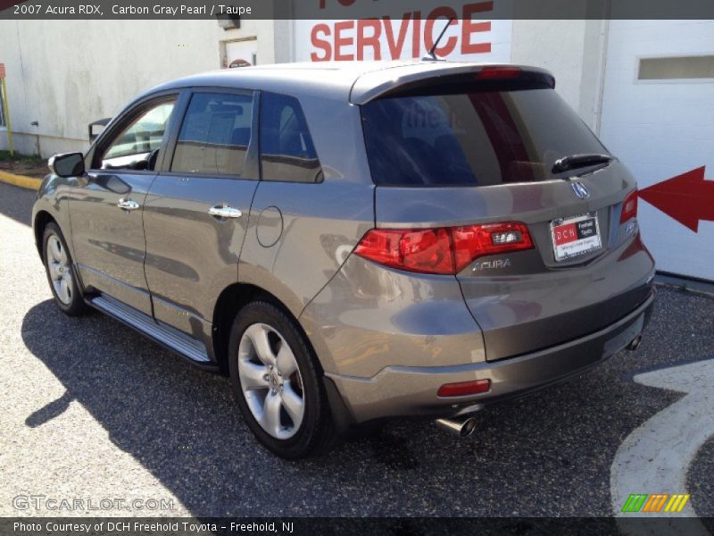 Carbon Gray Pearl / Taupe 2007 Acura RDX