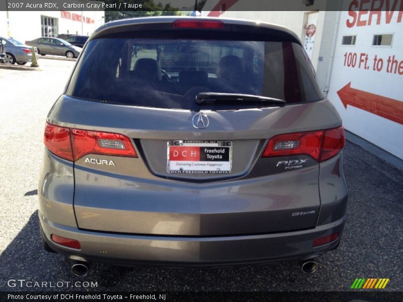 Carbon Gray Pearl / Taupe 2007 Acura RDX