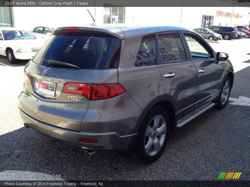 Carbon Gray Pearl / Taupe 2007 Acura RDX