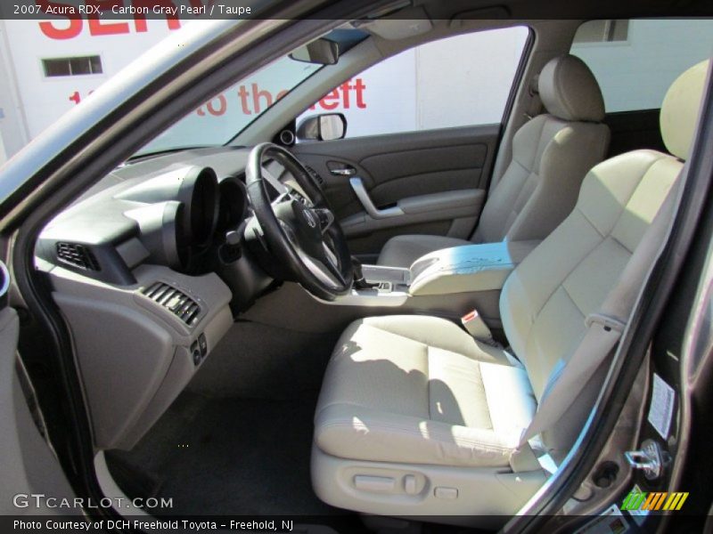 Carbon Gray Pearl / Taupe 2007 Acura RDX