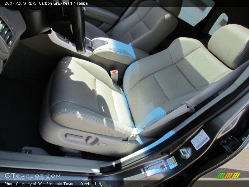 Carbon Gray Pearl / Taupe 2007 Acura RDX