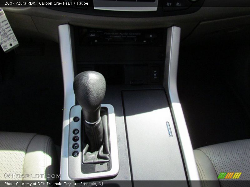 Carbon Gray Pearl / Taupe 2007 Acura RDX