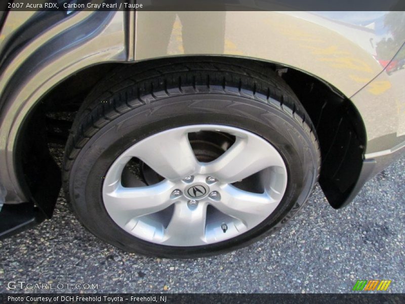 Carbon Gray Pearl / Taupe 2007 Acura RDX