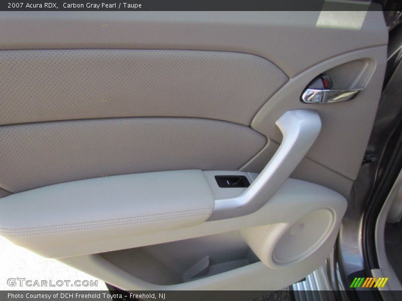 Carbon Gray Pearl / Taupe 2007 Acura RDX