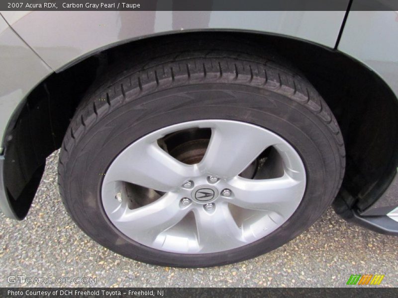 Carbon Gray Pearl / Taupe 2007 Acura RDX