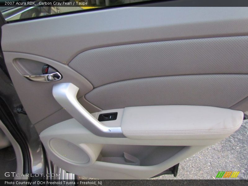 Carbon Gray Pearl / Taupe 2007 Acura RDX