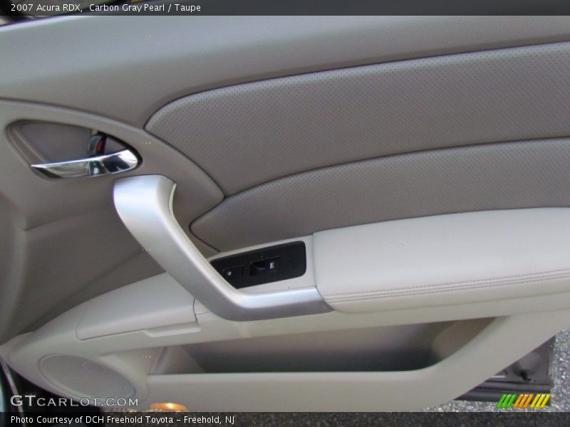 Carbon Gray Pearl / Taupe 2007 Acura RDX