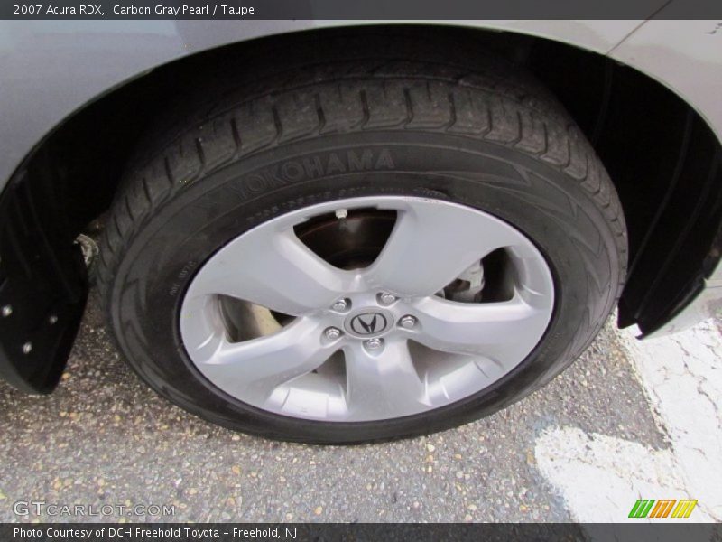 Carbon Gray Pearl / Taupe 2007 Acura RDX