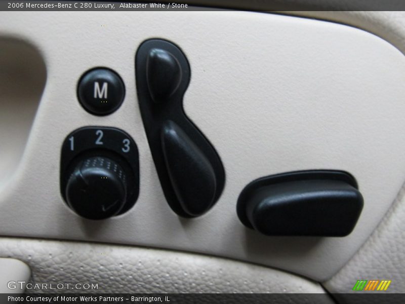 Alabaster White / Stone 2006 Mercedes-Benz C 280 Luxury