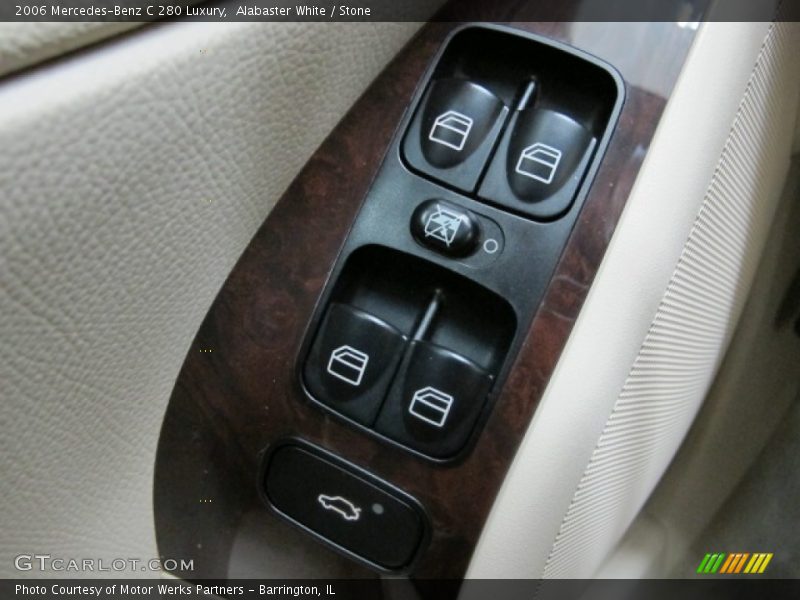 Alabaster White / Stone 2006 Mercedes-Benz C 280 Luxury