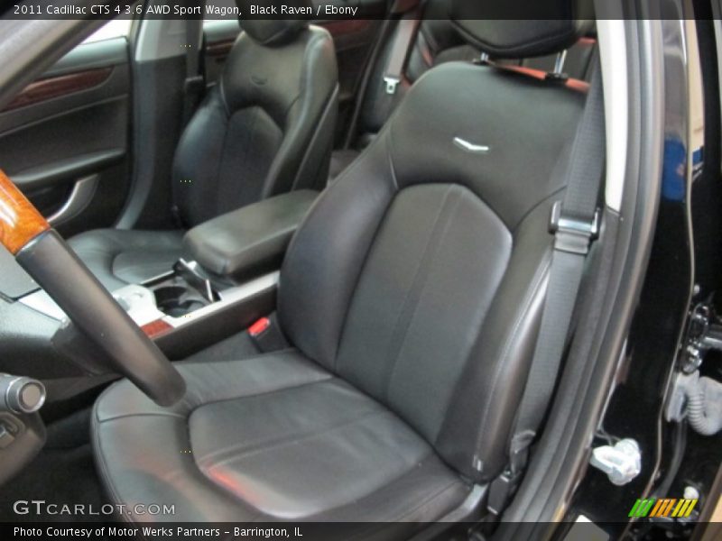 Front Seat of 2011 CTS 4 3.6 AWD Sport Wagon