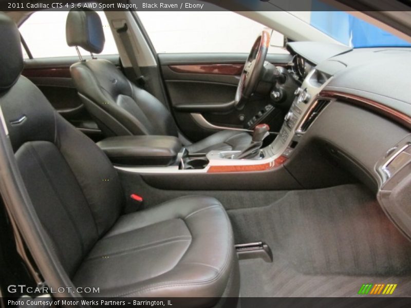  2011 CTS 4 3.6 AWD Sport Wagon Ebony Interior