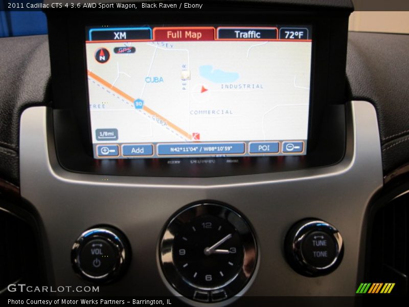 Navigation of 2011 CTS 4 3.6 AWD Sport Wagon