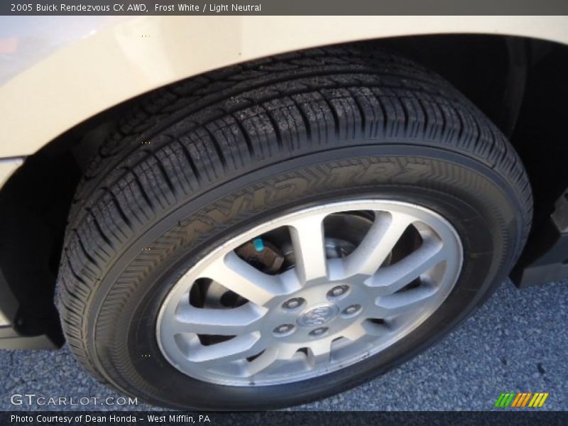 Frost White / Light Neutral 2005 Buick Rendezvous CX AWD