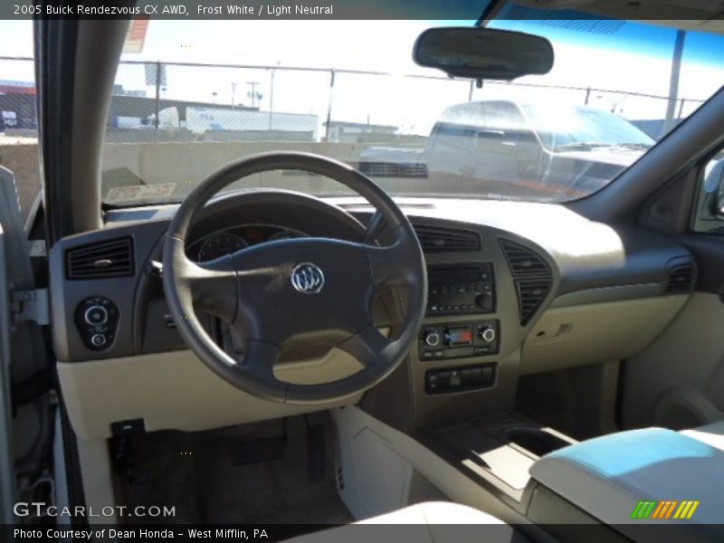 Frost White / Light Neutral 2005 Buick Rendezvous CX AWD