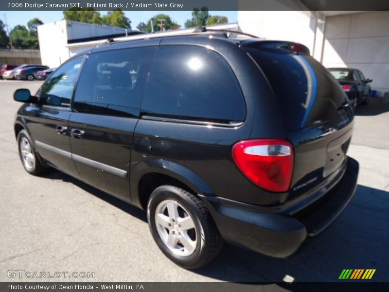 Brilliant Black / Medium Slate Gray 2006 Dodge Caravan SXT